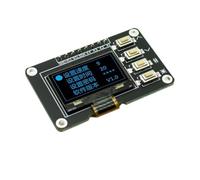 Osmond OLED Display Screen 0.96-Inch 12864 Screen Module with 4-Key Interface Keyboard IIC SSD1315 Matrix Blue