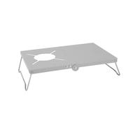 Osmond Outdoor Stove Table Ultralight Steel Folding Foldable Camping Table forOutdoor Fishing, Hiking Silver