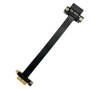 Osmond PCIE X1 3.0 180° Graphics Card Extension Cable PCI-Express Shielded for GPU 10 cm Easy to Install Easy to Use