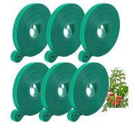 Osmond Plant Tape, 6 Roll 196Ft Garden Tape, Twist Ties for Plants 1/2Inch, Plant Supports,Garden Ties for Climbing Plants