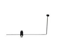Osmond Portable Fly Tying Vise Tool Fly Vise Fishing Hook Rotary Fly Gears 360° Rotation Multiple Adjustments Easy Install Black