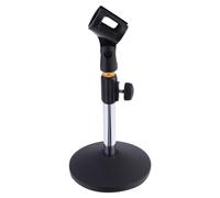 Osmond Professional Stage Microphone Pedestal Feet Stand Adjustable Desk Holder Speech Live Microphone Fixing Frame