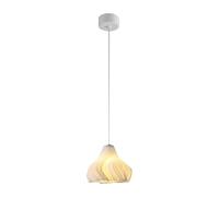 Osmond PVC Shade Living Room Stairs Chandelier Wave Design Ceiling Chandelier for Bedroom Kitchen Island Living Room E