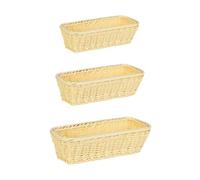 Osmond Rattan Woven Basket Cutlery Storage Basket Chopsticks Holder Spoons Fork Storage Box Container Tableware Organizer B