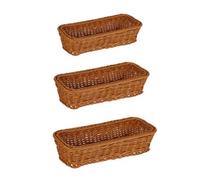 Osmond Rattan Woven Basket Cutlery Storage Basket Chopsticks Holder Spoons Fork Storage Box Container Tableware Organizer A