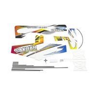 Osmond RC Air Plane 3D Airplane Micro-Mini Foam EPP PP F3P Lightset KIT Model Hobby Toys Remote Control Toys E210