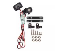 Osmond RC Car Lights LED Spotlight with Controller for 1/10 RC Car TRX4 SCX10 9004 LED Light A