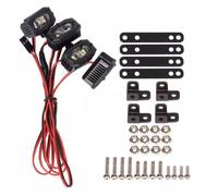 Osmond RC Car Lights LED Spotlight with Controller for 1/10 RC Car TRX4 SCX10 9004 LED Light B