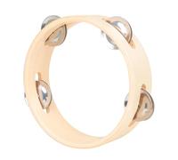 Osmond Single Row Bell Ring Wooden Bell Ring Percussion Instruments Hand-Held Drum Bells Hand-Held Drum Bells Children'S Musical Props