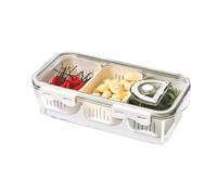 Osmond Snack Box Container Reusable Snackle Containers Outdoor Fruit Boxes Snack Plates Storage Container with Lid A