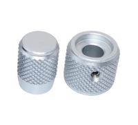 Osmond Solid Knob Aluminum Alloy Caps Dual- Encoder EC11EBB24C03 EC110701N2B Adjustment Control Knob Silver