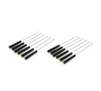 Osmond Stainless Steel Fondue Forks, Long Forks Cheese Fondue Forks for Chocolate Fountain Cheese Fondue Roast Marshmallows