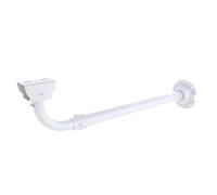 Osmond Surveillance Camera Telescopic Bracket L-Shaped, Adjustable 30-60cm Ideal for Outdoor Security Equipment