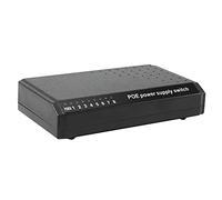 Osmond Switch Injector Power Supply 8 Ports 6 + 2 POE over Ethernet RJ45 without AC Adapter 10/100M Home Network System for Cameras