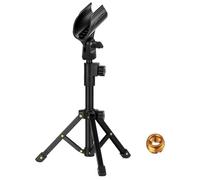 Osmond Tabletop Mic Stand, Adjustable Desktop Microphone Stand with 3/8 Inch Threaded for Most Microphone
