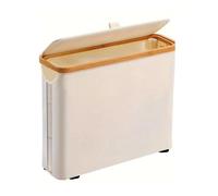 Osmond Toilet Paper Bin, Toilet Paper Bin for Bathroom Toilet Paper Storage Bin with Lid, Toilet Paper Organizer Basket,B