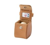 Osmond Urn Storage Bag Portable Storage Bag with Snap Closure for Keepsake Urns Travel Pouchs Compact Organizer PU Leather B