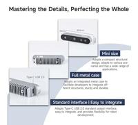 Osmond USB 2.0 RGB 3D for Depth Camera 73.8 Degree FOV for Depth Information Modeling,Gesture Control,Motion Capture,Robot Obstacle