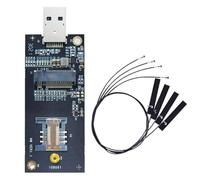 Osmond USB 3.0 Adapter Card with NGFF Key-B to USB, WWan Module, SIM Slot Antenna Supports 3G/4G 5G Network Card