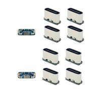 Osmond USB Type-C Female Jack Connector 10 Pieces 5 Pin SMD SMT Socket Charging Port Adapter for PCB Soldering DIY Repair