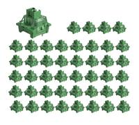 Osmond V3 Pro 45 Pcs Green Linear Switches Matcha Design 3 Pin 50gf for MX Mechanical Keyboard Smooth Typing Performance