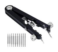 Osmond Watch Spring Clip Tool Set, Watch Strap Clamps, Spring Tweezers Tool for Watch Spring Bar Pin Removal, Black