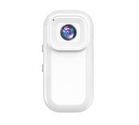 Osmond WiFi 1080P HD Body Camera Portable with Screen Back Clip Sport DV Handheld Cycling Recorder Law Enforcement VCR White