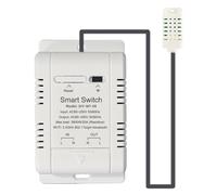 Osmond WiFi Temperature Humidity Switch 20A Temperature Humidity Monitor with Sensor Probe for Greenhouse