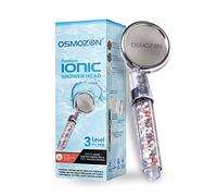 OSMOZON Ionic Filtered Shower Head, Rainfall Powerful Filter for Dry Skin & Hair Fall Solution, High Pressure Showerheads for The Bathroom Accessories, Purifies Water (Classic)