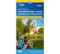 Osnabrücker Land / Oldenburger Münsterland cycling map (Regionalkarte)
