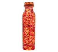 OSNICA Copper Water Bottle Traveller's 100% Pure Copper Water Bottle Joint Free-Ayurveda Health Benefits Copper Stylish Bottle