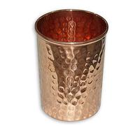 OSNICA Pure Copper Glasses Set Tumblers Ayurvedic Water Drinking Glasses, Capacity 350 Ml 1 Pieces