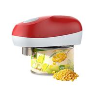 Osnil Hands-Free Electric Can Opener Automatic One-Touch Operation Tin Opener for All Can Sizes with Safety Smooth Edge Ideal Kitchen Gift for Seniors and Mothers