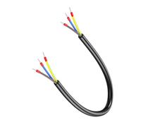 OSNIYAW 0.2M 2Pin / 3Pin Power Cable with Overload Protective Home Sheathed Wire for Electronic Project Digital Accessory