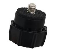 OSNIYAW 1/4 Screw to 17mm Ball Head Interfaces, Plastic Joint Adapter for Phone Holder, Camera, Car, Tripods