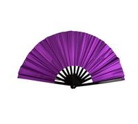 OSNIYAW 10 Inch Fan for Various Occasions, PVC Plastic that Creates Noise, Reflective Silver Background Effect, Performance Fan
