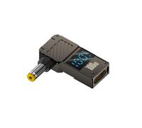 OSNIYAW 100W USB C to Direct Current Adapter Male to Female, C | 100W Power Display for Motorhomes, Solar Systems, Real Time Voltages, Efficient Charging