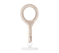 OSNIYAW 10Cm Phone Finger Strap with Not Slip Metal Adjuster & 360 Degree Rotating Suitable for Secure Hand Use Short Phone Lanyard