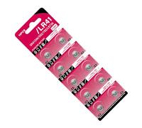 OSNIYAW 10pcs/sheet AG3 LR41 Button Batteries 1.5V Alkaline Button Coin Battery for Toy Watches and More GP192A/LR736/V3GA Coin Cell Battery