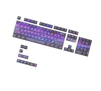 OSNIYAW 115 Keys, Transparent Keycaps, Printed Dye Sublimation Keycaps Set for Coloured Mechanical Keyboards, Full, Shimmering Premium Keycaps, Fully Customizable