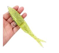 OSNIYAW 12cm / 17cm Flexible Swimbaits V Tail, Slow Sinking Soft Artificial Fishing Lures Simulation T Tail Soft Lures