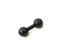 OSNIYAW 17 mm to 17 mm ball head adapter, aluminium head mount for improved device mounting solution, aluminium alloy joint