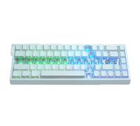OSNIYAW 18-button set crystal jelly swords transparent keycaps in original height for office and gaming use that improve durability keycaps at original height