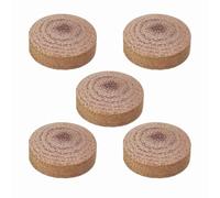 OSNIYAW 5pcs Billiard Cue Tips Pool Stick Tips Jumping Tip Head Pools Stick Replacement for Billiard Pools Supplies Crystal Color