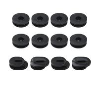 OSNIYAW 6Pcs / 12pcs Gasket Motorcycle Fairing Side Cover Grommets for GS125 Replacement Panel Fairing Washer Spacer Black Cover Replacement