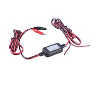 OSNIYAW 6V~30V to 4 5V1A Clip Cable Step Down Adapter Cable Efficient Power Supply Solution Replacement 3xLR03/LR6/LR14/LR20/AA Converter Cable