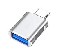OSNIYAW Adapter Overheating Prevention Metal Body 100W Fast & High-Speed File Transfer -40°C To +80° Metal USB OTG Adapter