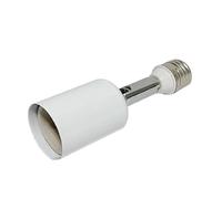 OSNIYAW Adjustable E27 Lamp Holder Extension, 150W Capacity, Temperature Resistant, Vertical Horizontal Compatibility, Vertical and Horizontal Bulb Extension
