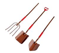 OSNIYAW Agricultural Tools for Miniature Garden Scene Decoration and Kids Imagination Development Craft Project Props Miniature Farm Tool Set