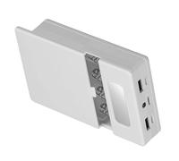 OSNIYAW Battery Holder Case for Phone Electronics, Fast Charging, Portable Charging Power, 18650 Battery Box, Case, Anti Reverse Holder